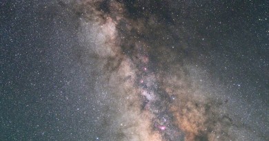 La Vía Láctea desde Texas, Estados Unidos