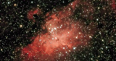 Imagen de la Nebulosa del Águila (Messier 16)