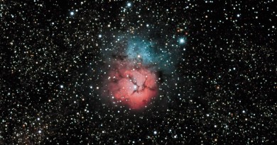 Imagen de la Nebulosa Trífida (Messier 20)
