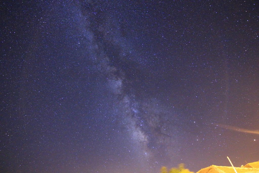 La Vía Láctea desde Kırşehir, Turquía