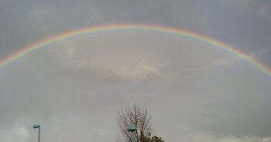 Arcoíris desde Indiana, Estados Unidos