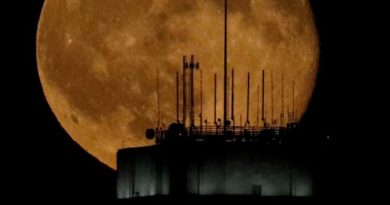 La Luna desde Kansas City, Estados Unidos