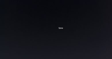 Imagen de Antares, Saturno, Marte, Spica, Júpiter, Mercurio y Venus