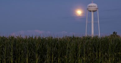 La Luna desde Iowa, Estados Unidos
