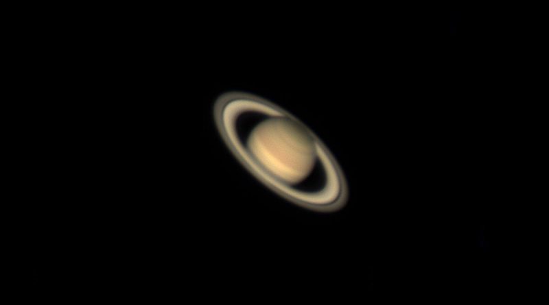 Imagen de Saturno tomada el 25 de junio de 2016