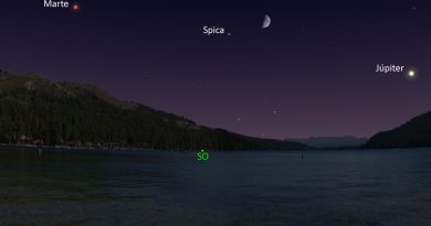 Esta noche se podrá ver la conjunción de la Luna y Spica