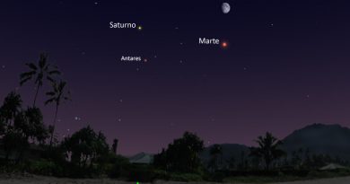 Esta noche se podrá ver la conjunción de la Luna y Marte