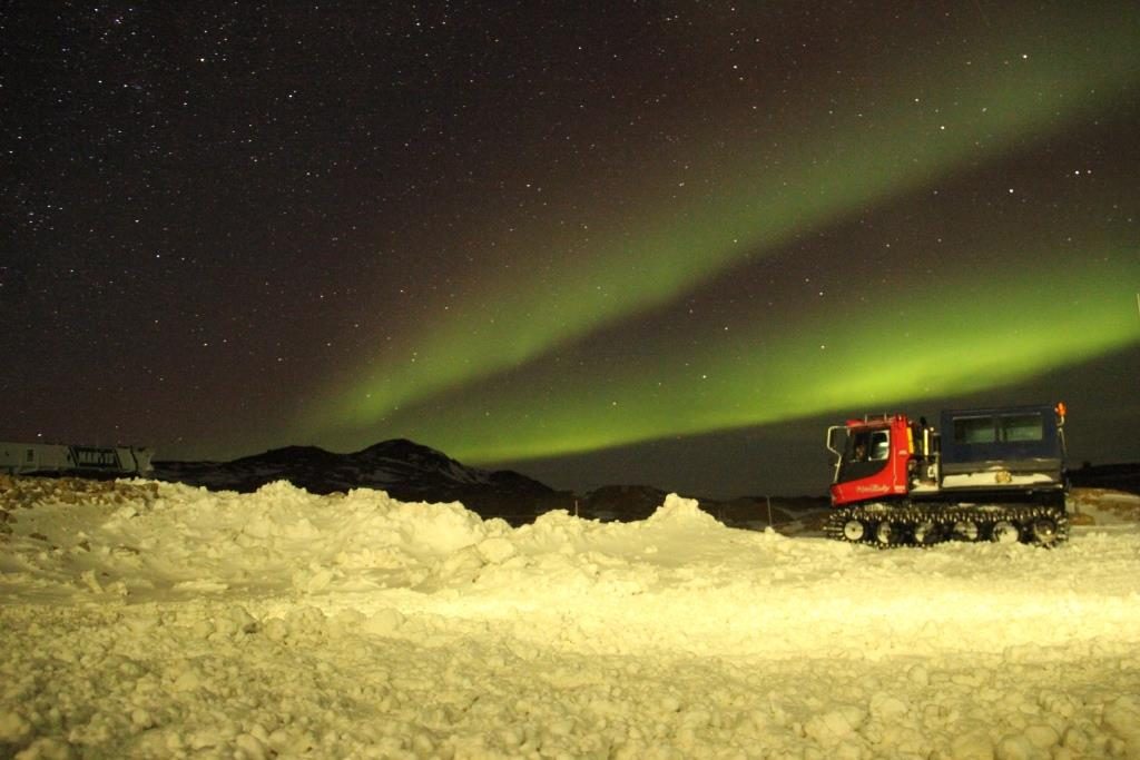 Auroras australes desde la Antártida