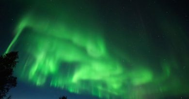 Auroras boreales desde Finlandia