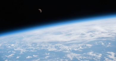 La Luna desde la Estación Espacial Internacional
