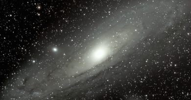 Imagen de la Galaxia de Andrómeda (M31) tomada el 4 de septiembre de 2016