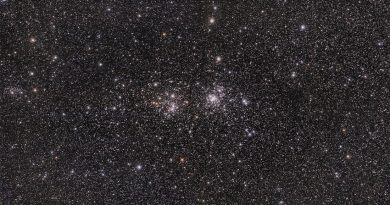 Imagen del Cúmulo Doble de Perseo (NGC 869 y NGC 884)