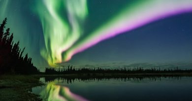 Auroras boreales desde Alaska, Estados Unidos