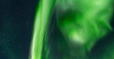 Auroras boreales desde Alaska, Estados Unidos