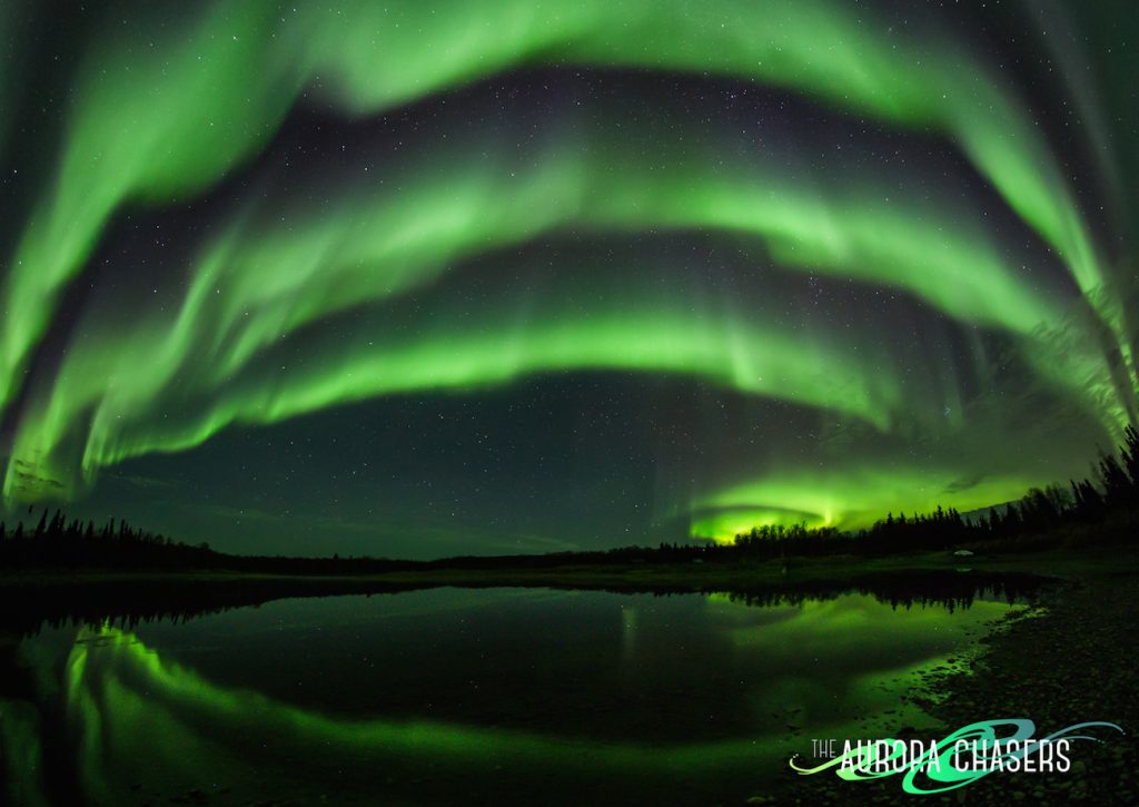 Auroras boreales desde Alaska