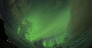 Auroras boreales desde Sandgerðisbær, Islandia