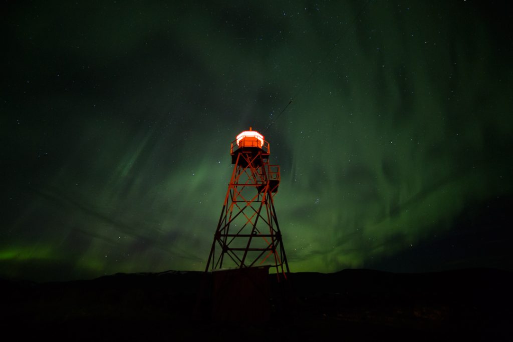 Auroras boreales desde Islandia
