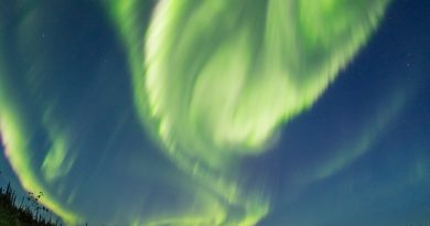 Auroras boreales desde Alaska, Estados Unidos