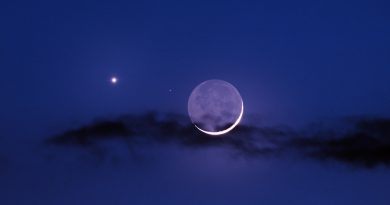 Venus y la Luna desde Malasia