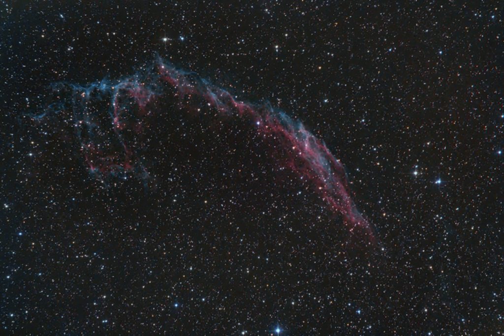 Imagen de la Nebulosa del Velo (NGC 6992)