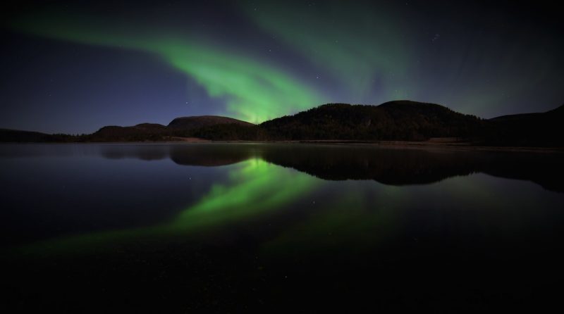 Auroras boreales desde Orkanger, Noruega