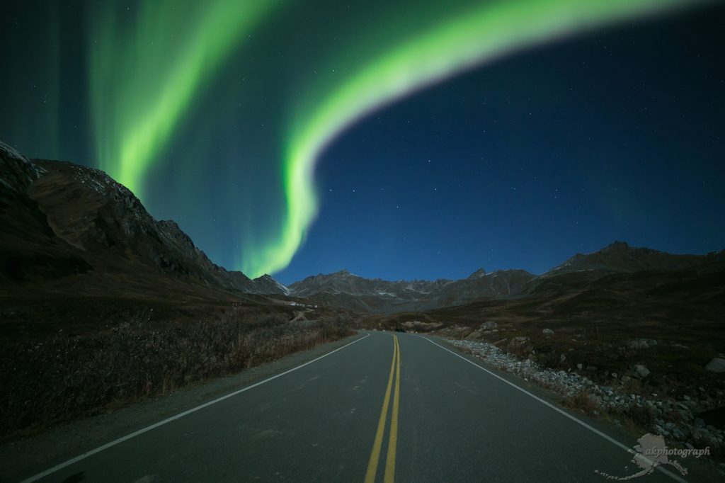 Auroras boreales desde Alaska, Estados Unidos