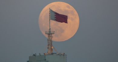 La Luna llena desde Baréin