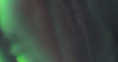 Auroras boreales desde Islandia