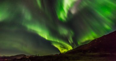 Auroras boreales desde Tromsø, Noruega
