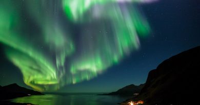 Auroras boreales desde Tromsø, Noruega