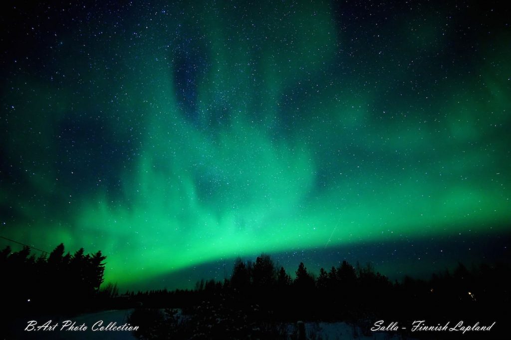 Auroras boreales desde Finlandia