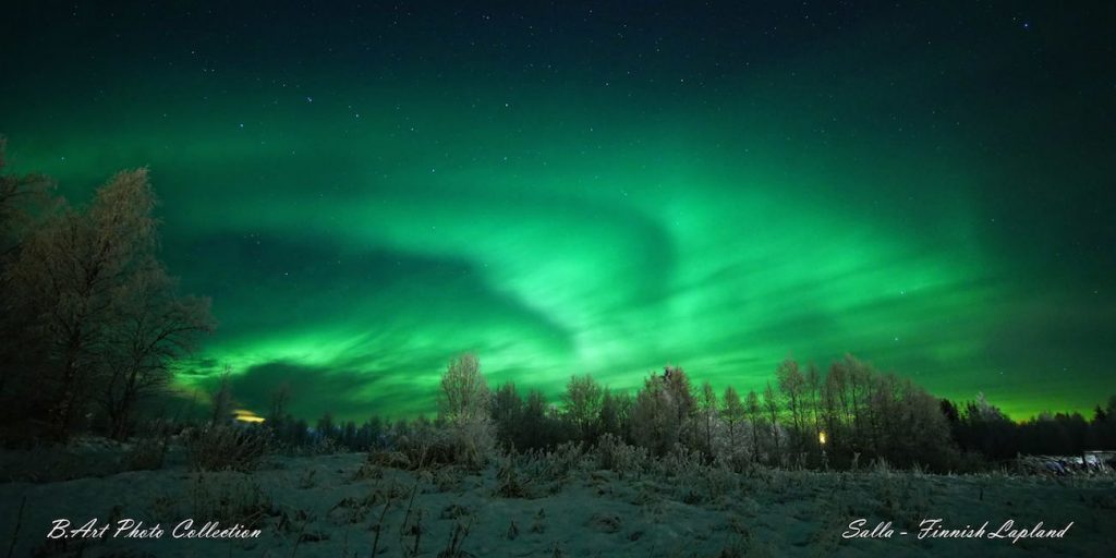 Auroras boreales desde Finlandia
