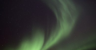 Auroras boreales desde Alaska, Estados Unidos