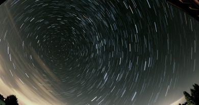 Imagen de rastro de estrellas desde Rodgau, Alemania
