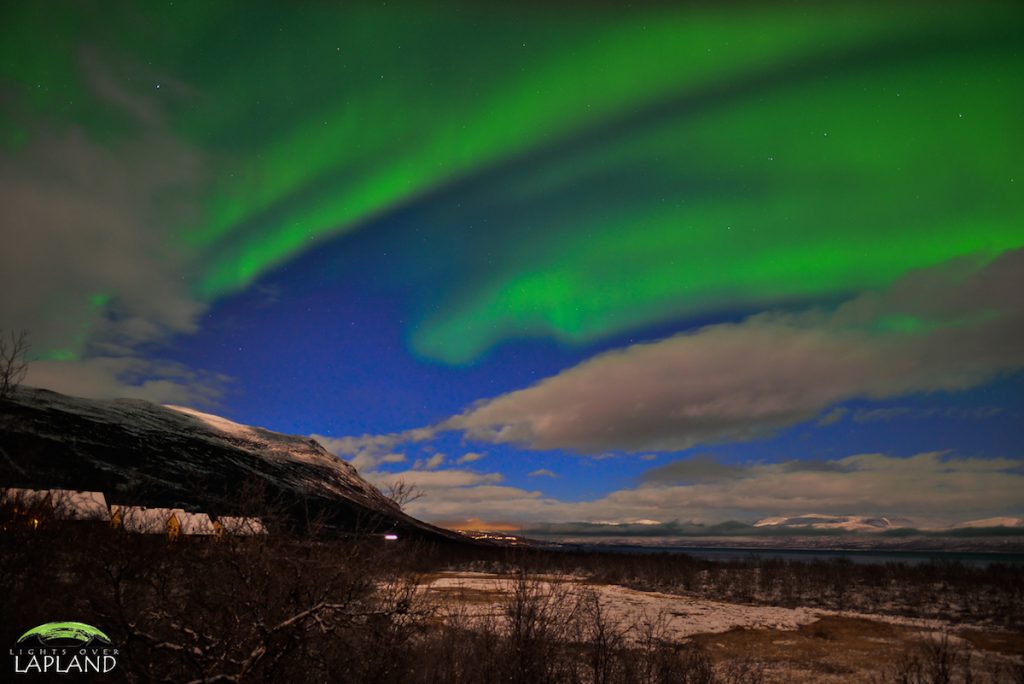 Auroras boreales desde Abisko, Suecia