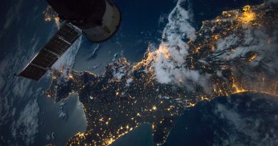 Imagen de Italia desde la Estación Espacial Internacional