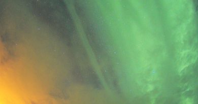 Auroras boreales desde Islandia