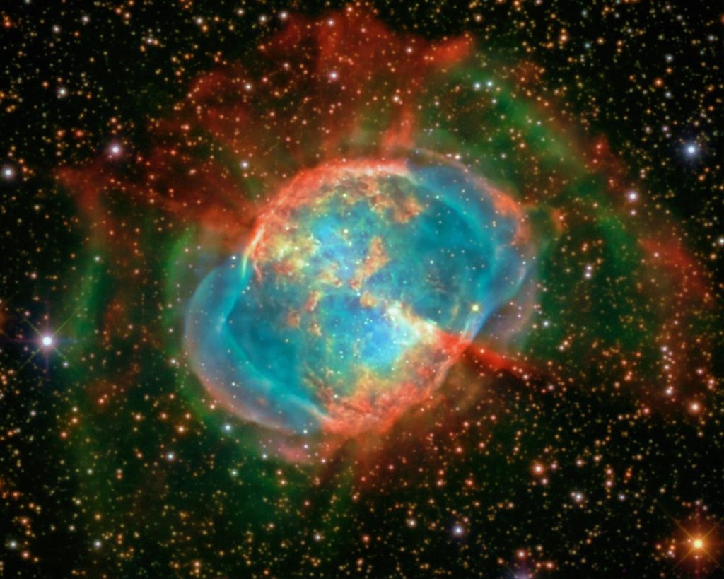 Imagen de la Nebulosa Dumbbell (Messier 27)