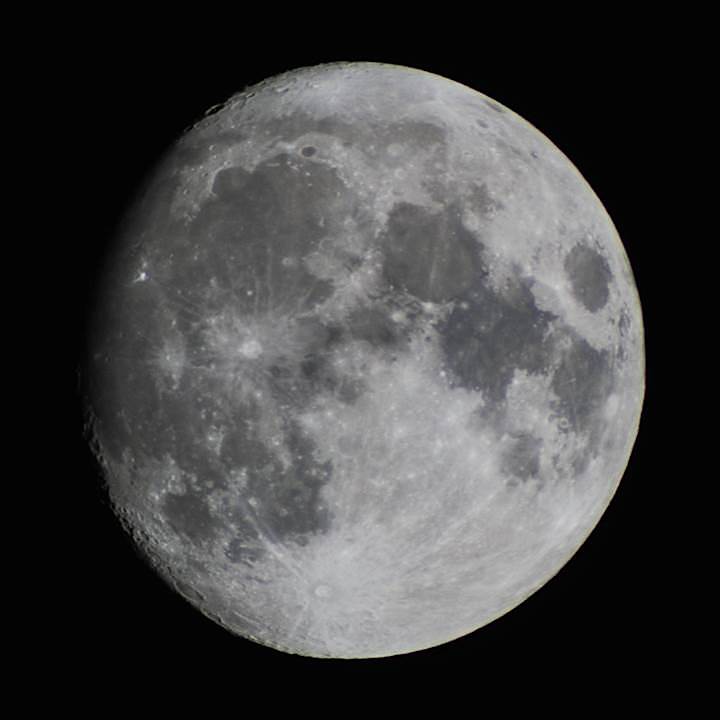 La Luna desde Washington, Estados Unidos