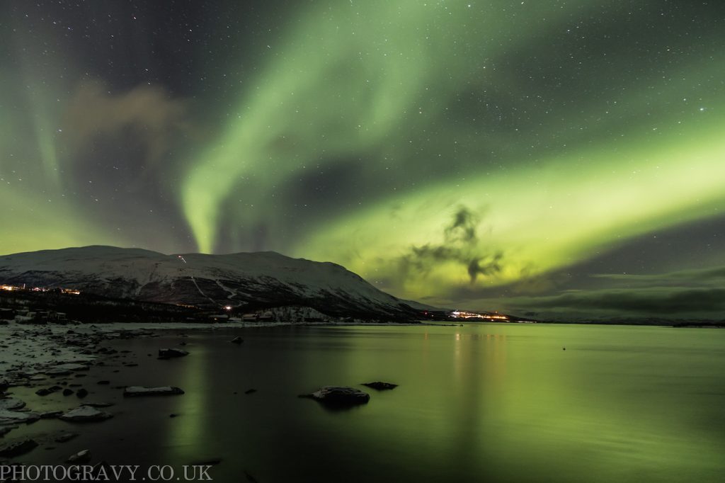 Auroras boreales desde Abisko, Suecia