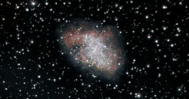 Imagen de la Nebulosa del Cangrejo (NGC 1952)