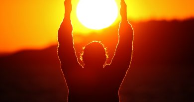 La puesta de Sol desde Estambul, Turquía