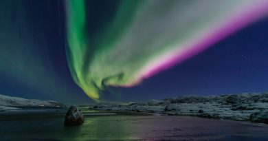 Auroras boreales desde Tromsø, Noruega