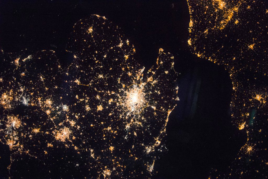 Londres, el sur de Inglaterra y el Canal de la Mancha desde la ISS
