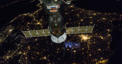 Imagen de Francia desde la Estación Espacial Internacional