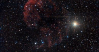 Imagen del remanente de supernova IC 443
