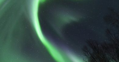 Auroras boreales desde Alaska, Estados Unidos
