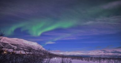 Auroras boreales desde Abisko (Suecia)