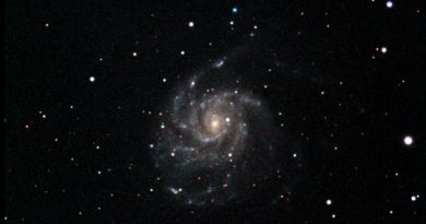 Imagen de la Galaxia Espiral M101