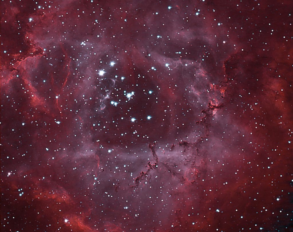 Imagen de la Nebulosa Roseta (2-enero-2017)